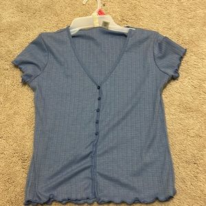 blue blouse